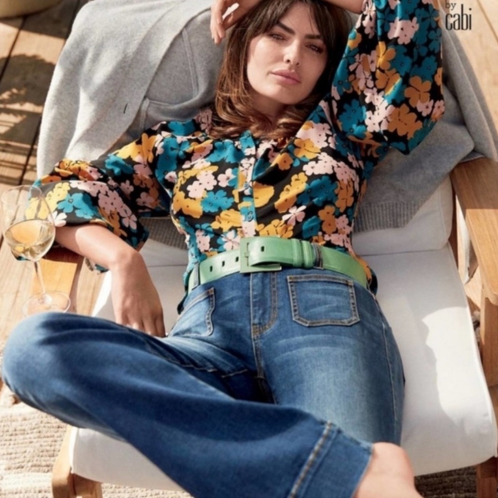 Floral cabi blouse